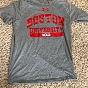 Under armour Boston university soccer dry fit tee